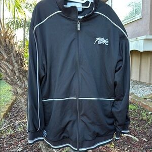 Men’s black Nike flight zip up lightweight Jacket, size xl